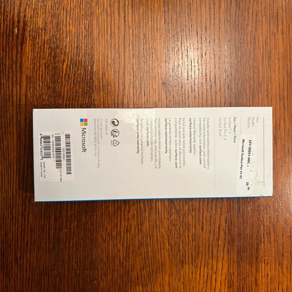 Microsoft Surface Stylus Pen V3 SC